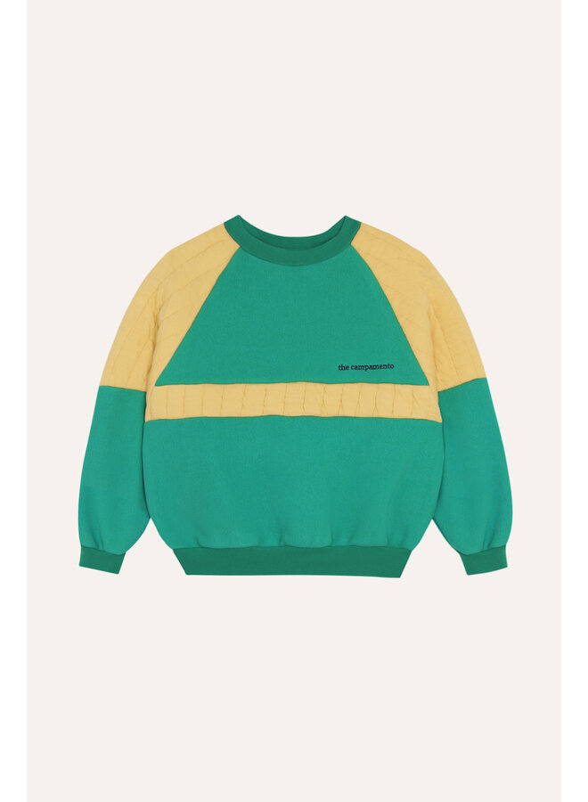 Green Polar Sweatshirt - Green - The Campamento