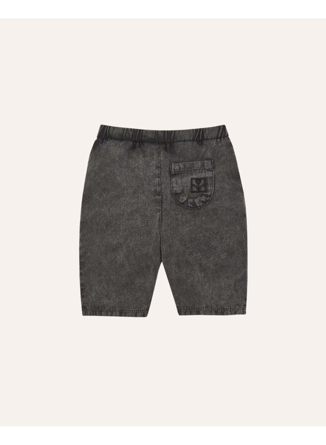 Bicolor Patches Baby Trousers - Grey - The Campamento