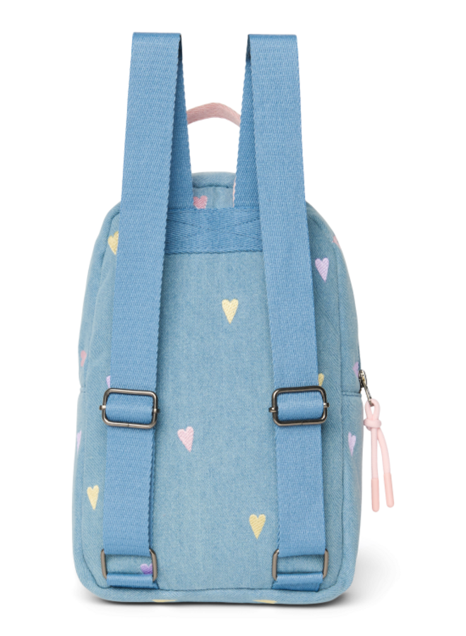 Mini Denim Color Hearts Rugzak - Studio Noos