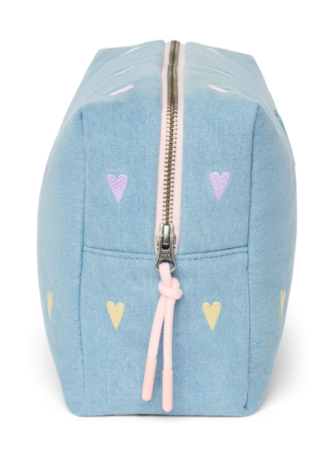Toilettas - Denim Color Hearts - Studio Noos