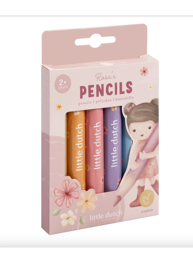 Potloden - Rosa - Little Dutch