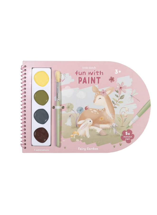 Verfboek - Fairy Garden - Little Dutch