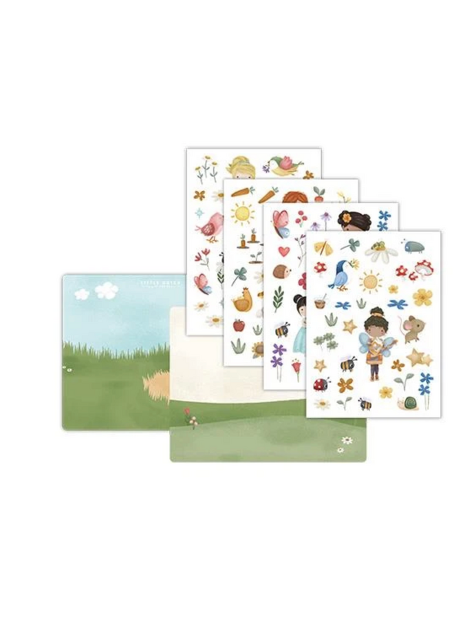Raamstickers - Rosa & Friends - Little Dutch