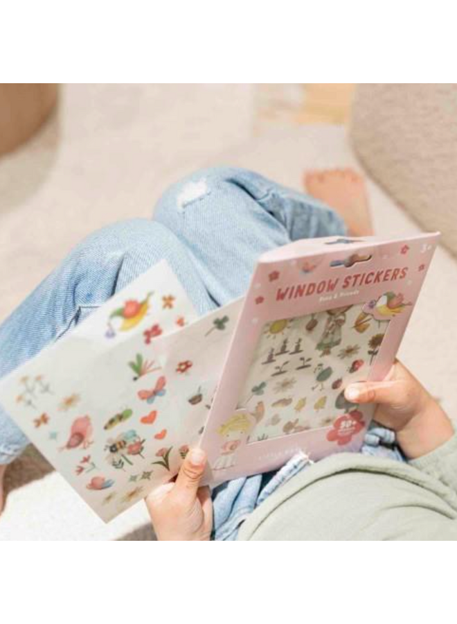 Raamstickers - Rosa & Friends - Little Dutch