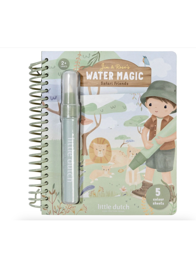 Waterkleurboek Jim - Little Dutch