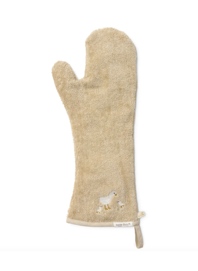 Lange washand - Beige - Newborn Goose - Little Dutch