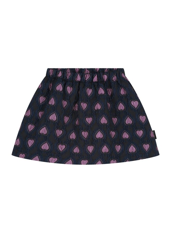 Sweet Hearts Skirt Purple - Daily Brat