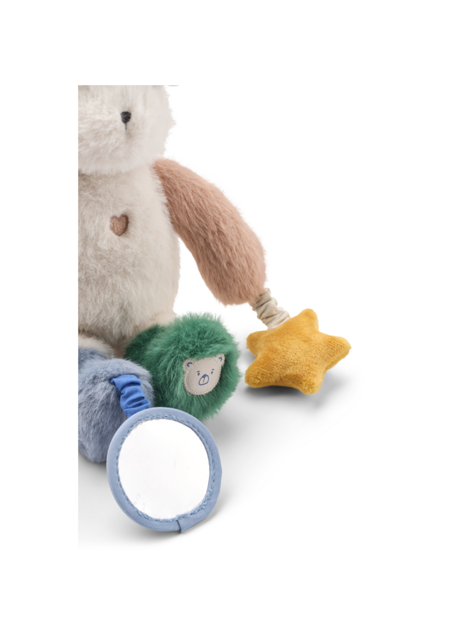 Angelina Small Activity Toy Rabbit - Sandy multi mix - Liewood