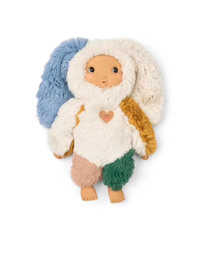 Miko Riley Plush Doll - Sandy multi mix - Liewood