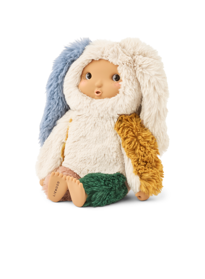 Miko Riley Plush Doll - Sandy multi mix - Liewood