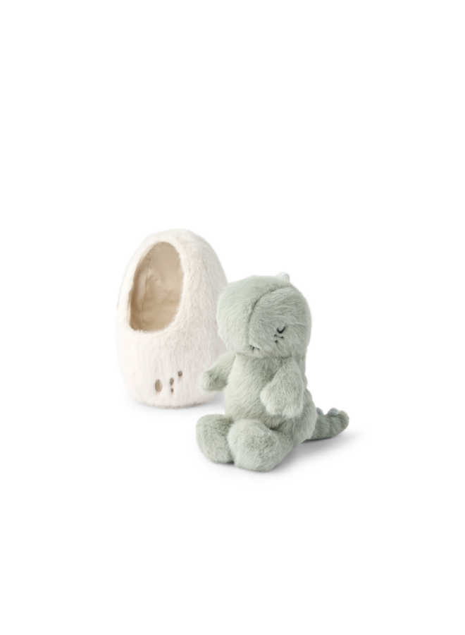 Liora Dino Egg Teddy - Dove blue - Liewood