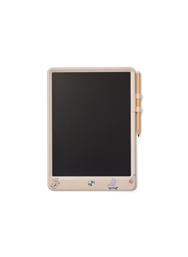 Zora Magic Drawing Board 10 Inches - Tamtam / Sandy - Liewood