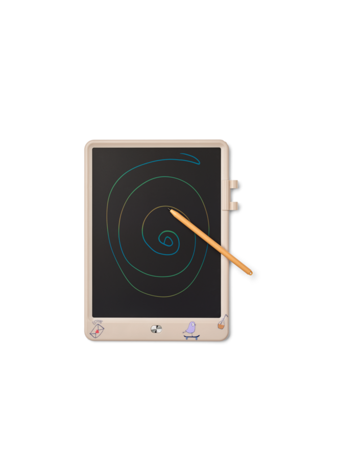 Zora Magic Drawing Board 10 Inches - Tamtam / Sandy - Liewood