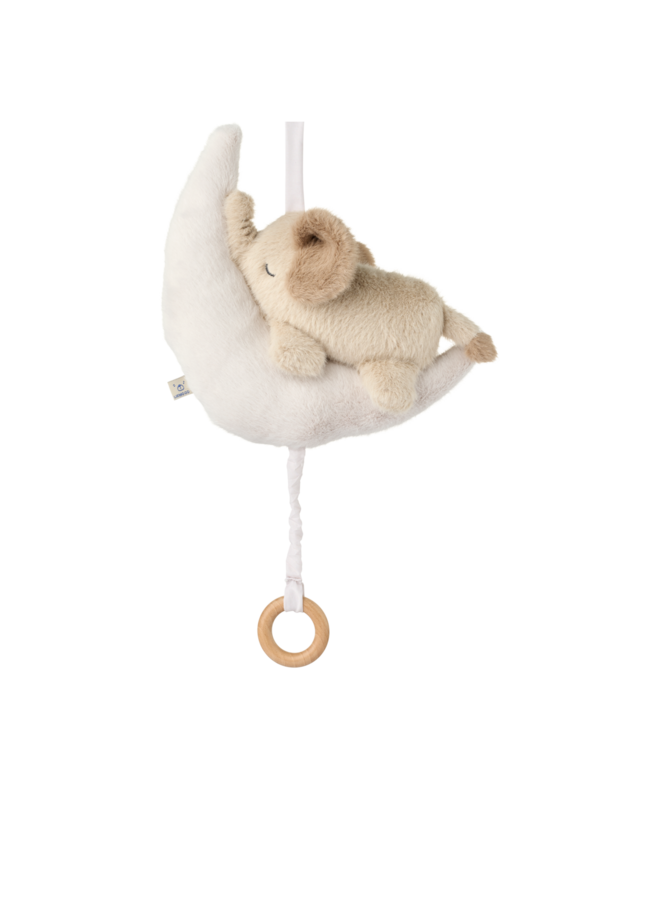 Mandy Baby Elephant Music Mobile - Mist / Sandy - Liewood