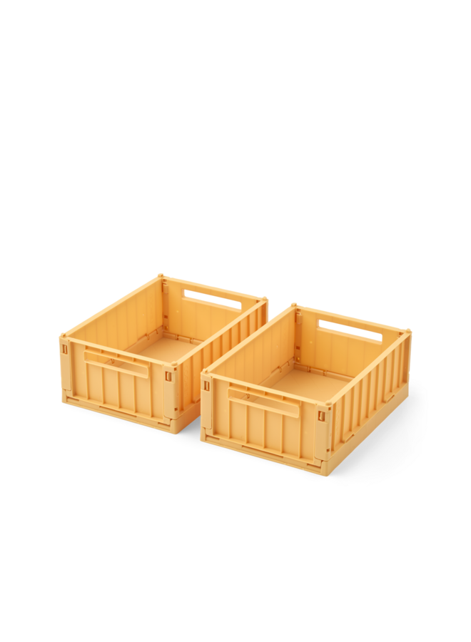 Weston Storage Box S 2-pack - Yuzu - Liewood