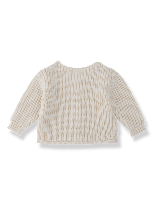Antibes Cardigan - Ecru - 1+ In The Family