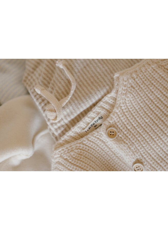 Antibes Cardigan - Ecru - 1+ In The Family