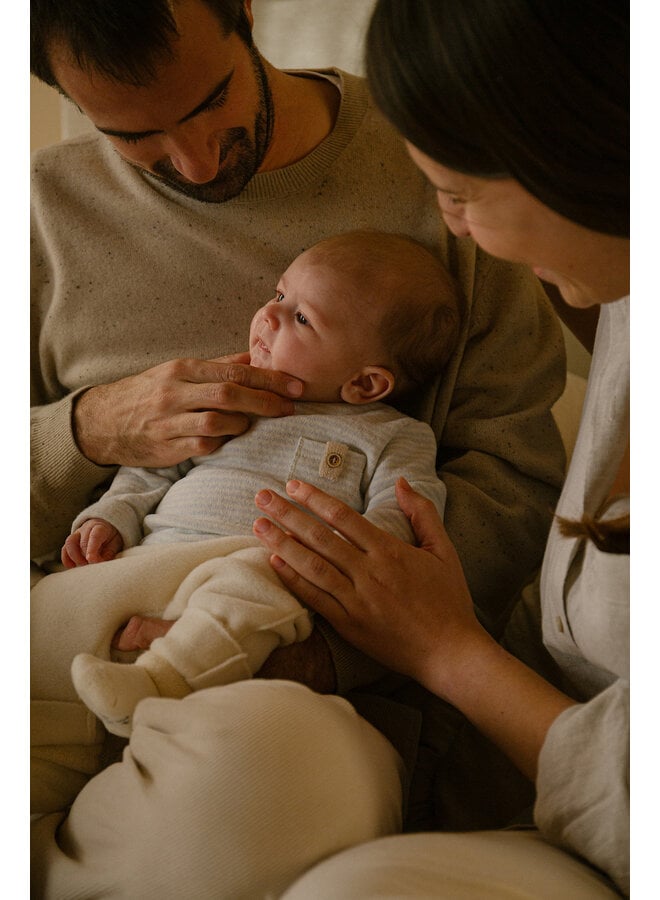 Belfort L.Sleeve Pocket T-Shirt - Ciel - 1+ In The Family