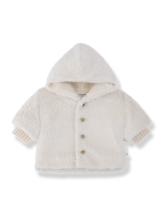Gourdon Hooded Jacket - Ecru - 1+ In The Family
