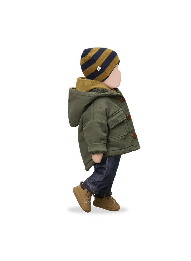 Jasper Lined Jacket - Khaki - 1+ In The Family