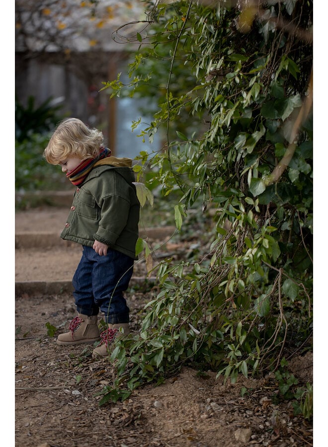 Jasper Lined Jacket - Khaki - 1+ In The Family