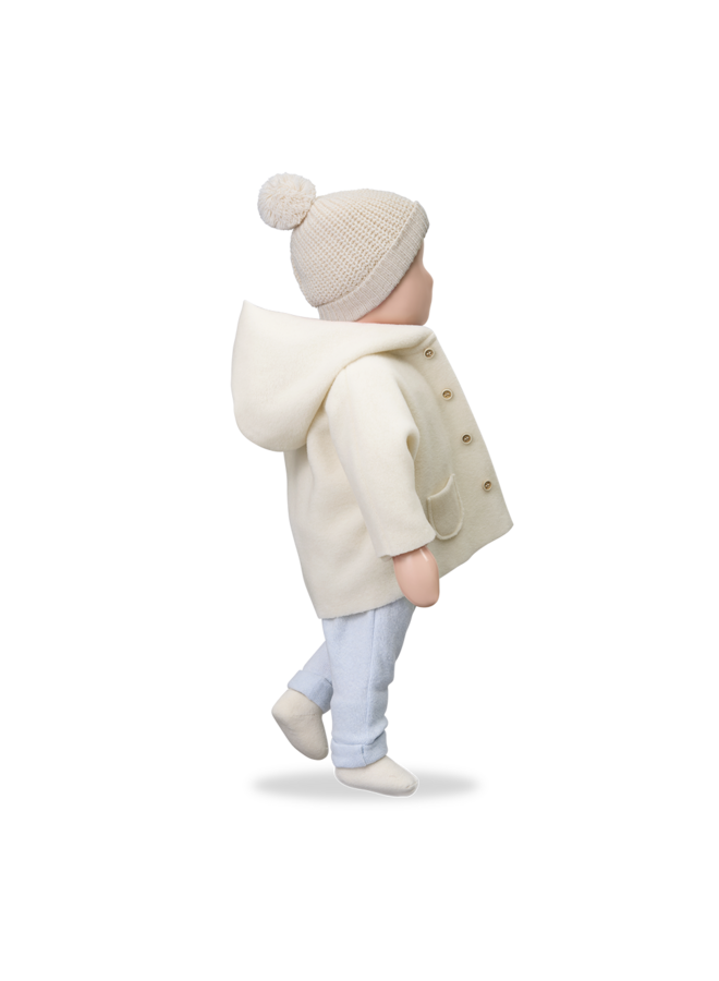 Menton Hooded Jacket - Ecru - 1+ In The Family