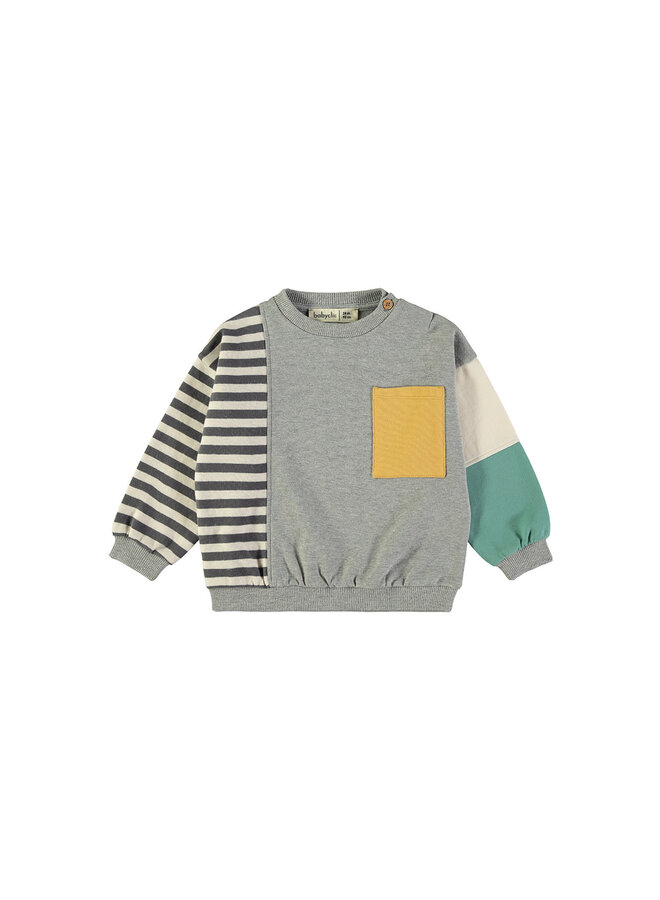 Sweatshirts - Blocks Grey - Babyclic