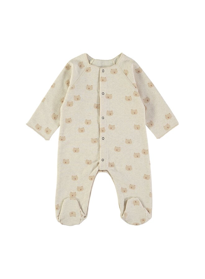 Onesie - Teddy Ecru - Babyclic