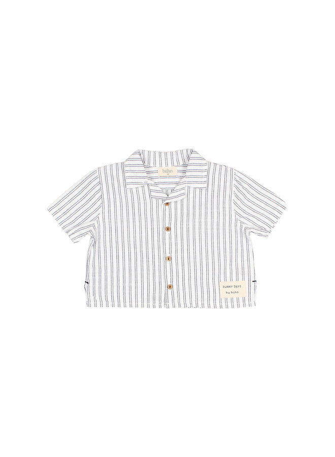 Stripes Shirt - White - Buho