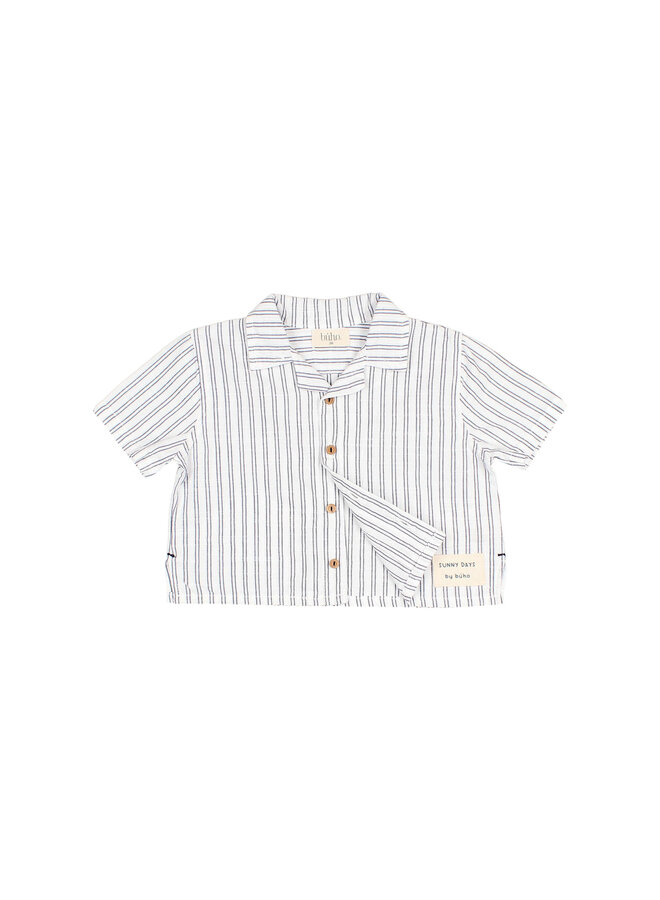 Stripes Shirt - White - Buho