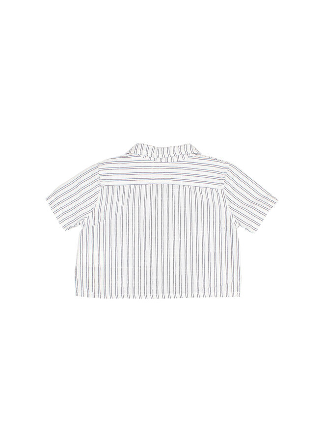 Stripes Shirt - White - Buho