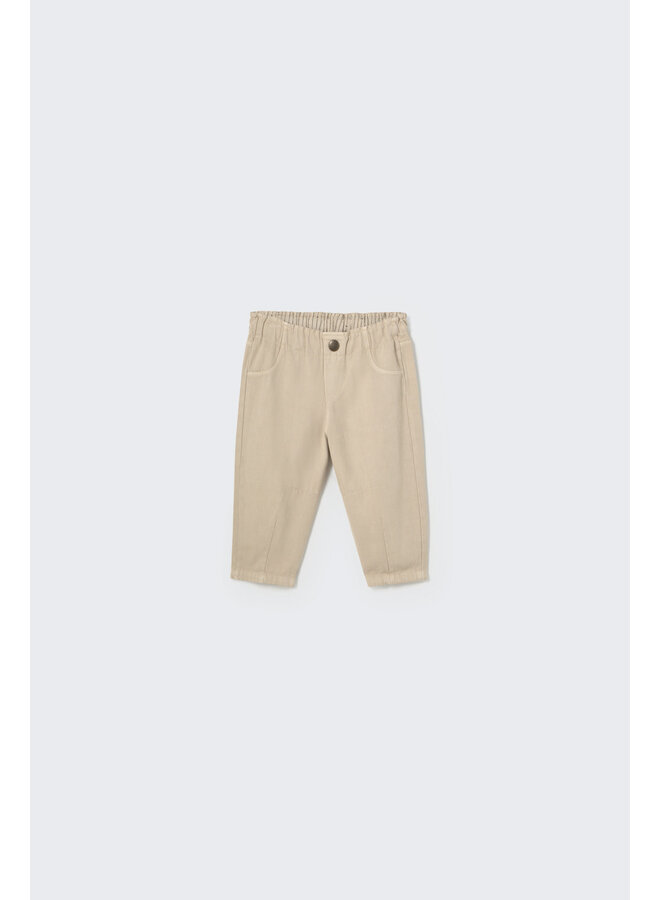 Cotton Pants - Stone - My Little Cozmo