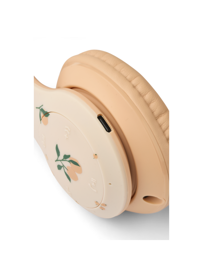 Quinn Wireless Headphones - Peach / Sea shell - Liewood