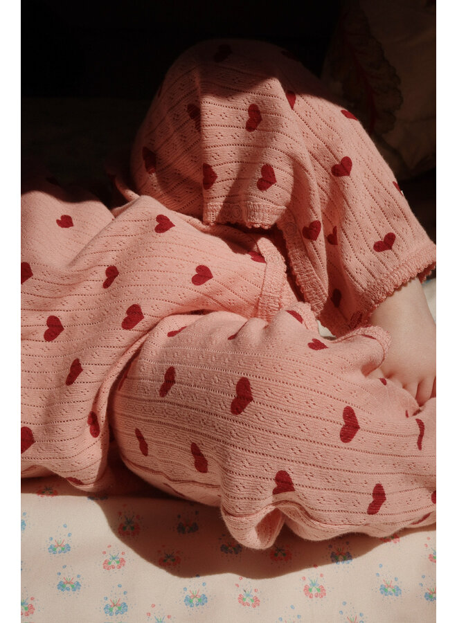 Minnie Onesie Gots - Rose Red - Konges Slojd