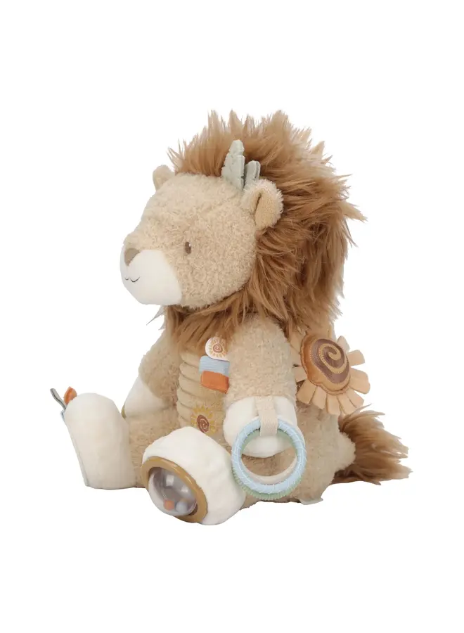 Activiteitenknuffel Leeuw - Safari Friends - Little Dutch