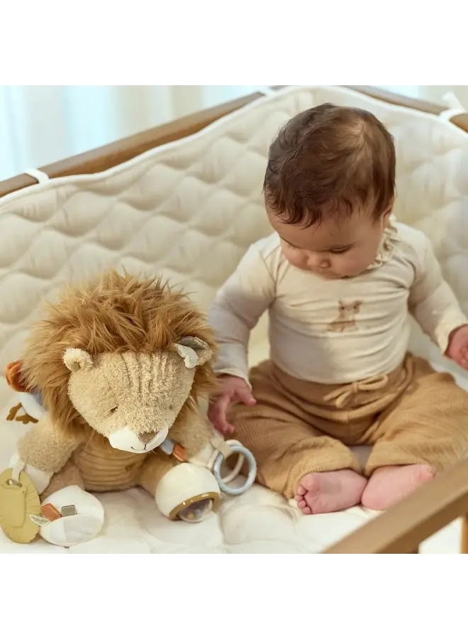 Activiteitenknuffel Leeuw - Safari Friends - Little Dutch