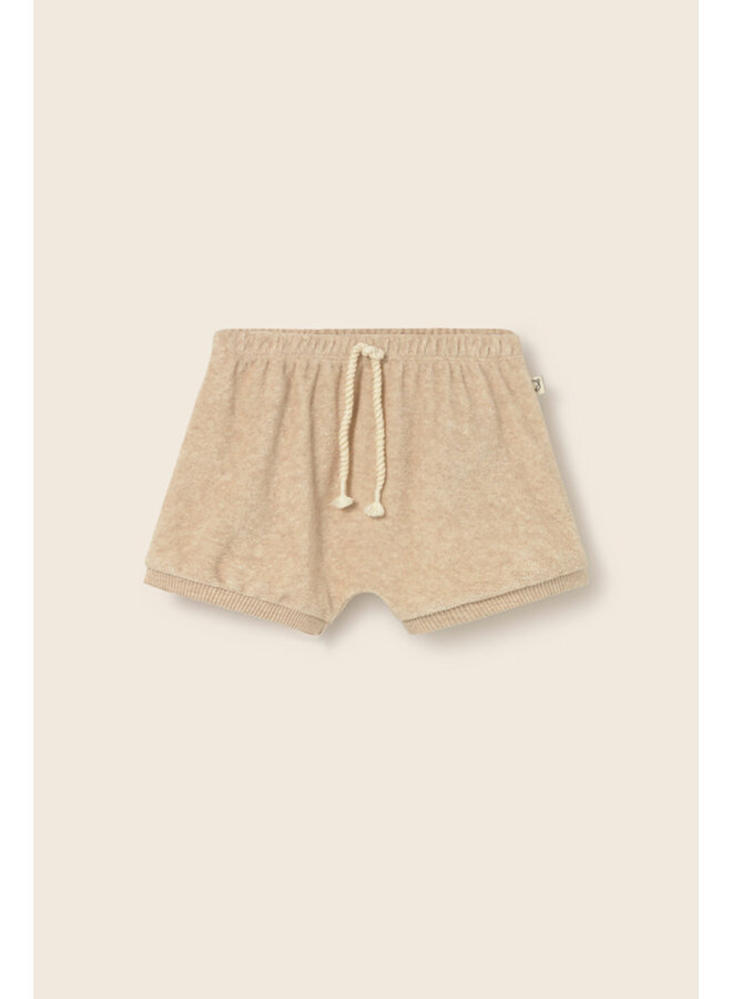 Soft Terry Shorts Rowan - Beige - My Little Cozmo