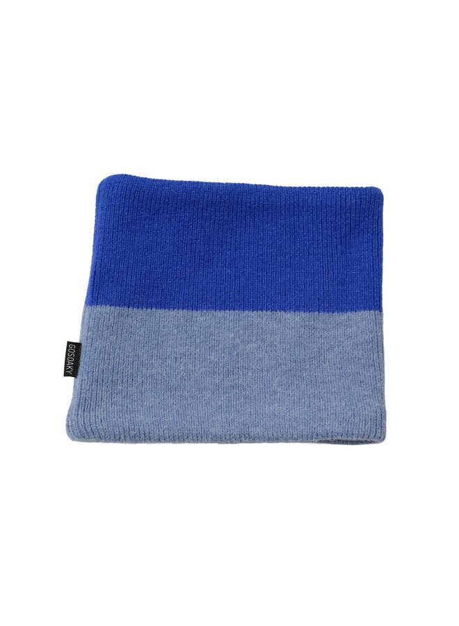 Sjaal Bee Real - Bright Marina/Light Denim Blue - Gosoaky