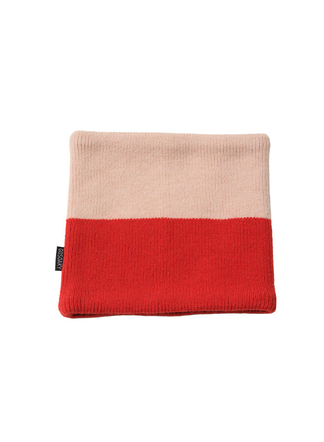 Sjaal Bee Real - Old Pink/Poppy Flower Red - Gosoaky
