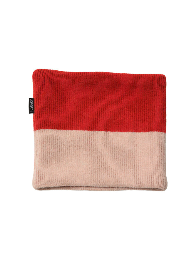 Sjaal Bee Real - Old Pink/Poppy Flower Red - Gosoaky