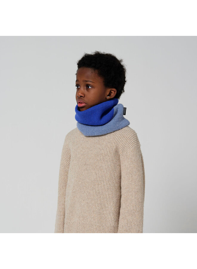Sjaal Bee Real - Bright Marina/Light Denim Blue - Gosoaky