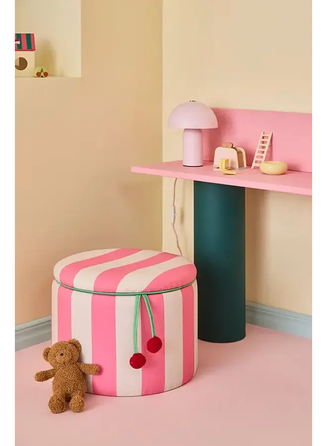 Opbergpoef - Roze - Kid's Concept