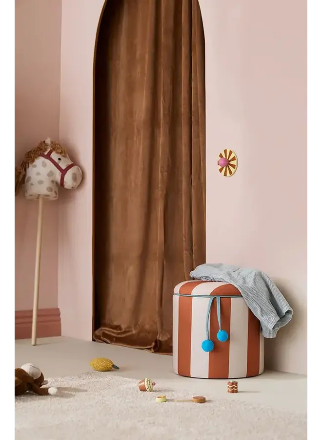Opbergpoef - Bruin - Kid's Concept