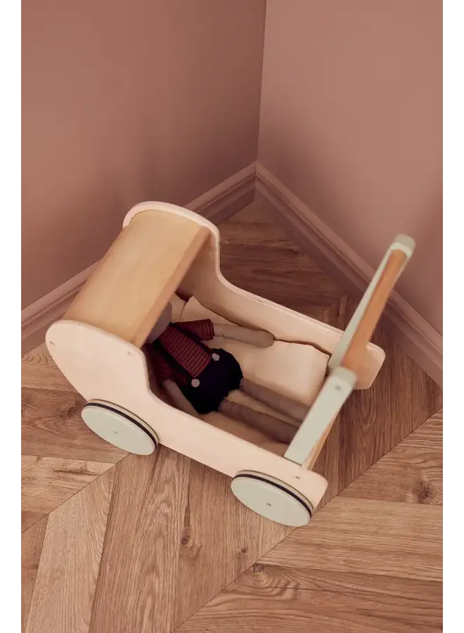 Houten poppenwagen - Naturel - Kid's Concept