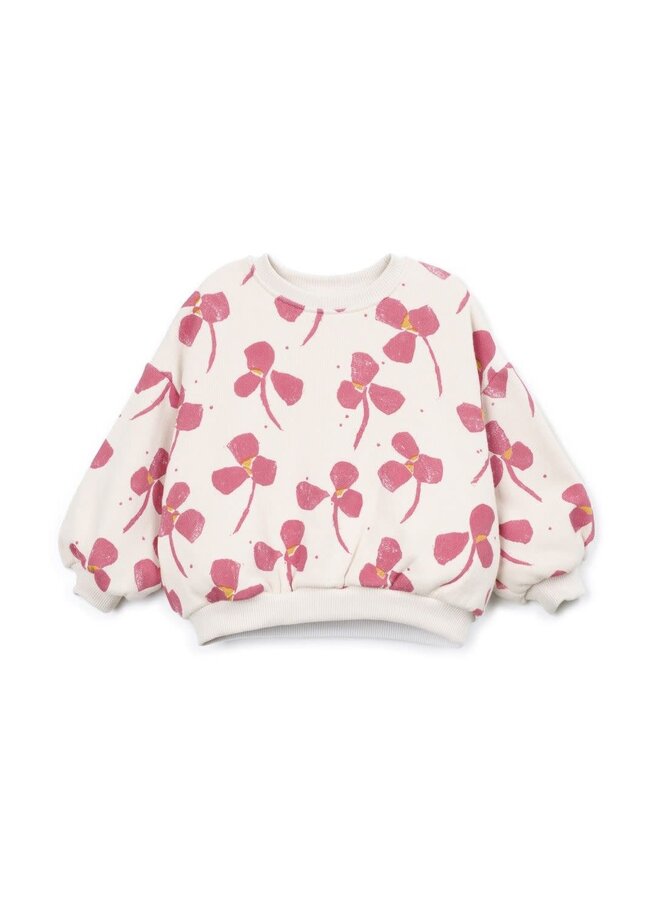 Printed Fleece Sweater - Sketches - Play Up