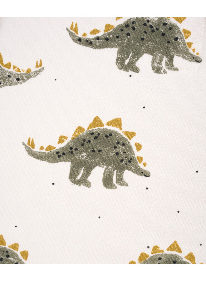 Printed Fleece Sweater - Dino - Play Up