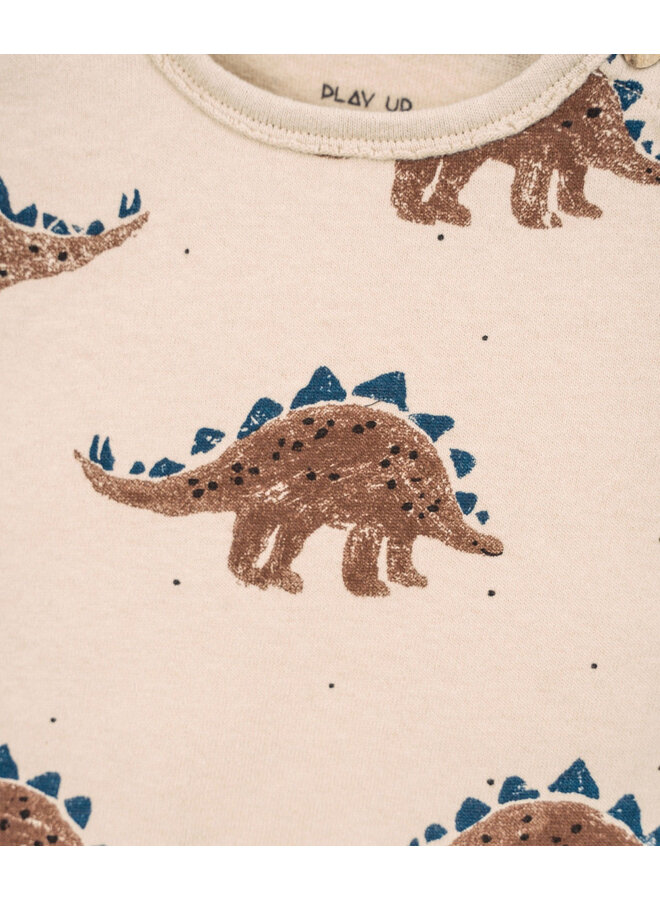 Printed Jersey Ls T-Shirt - Skein - Play Up