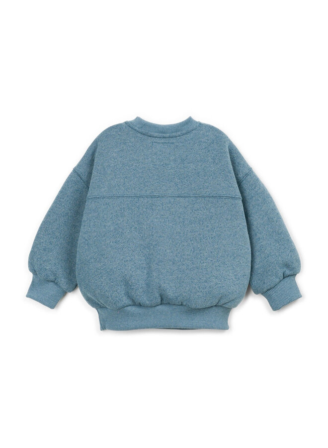 Fleece Sweater - Cyanotype - Play Up