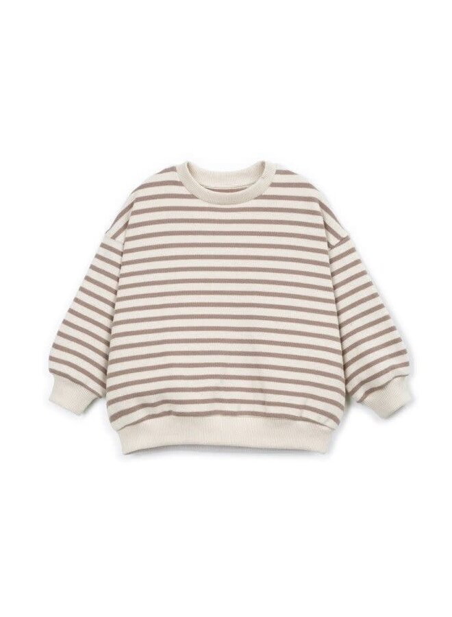 Striped Jersey Sweater - Drawing - Play Up