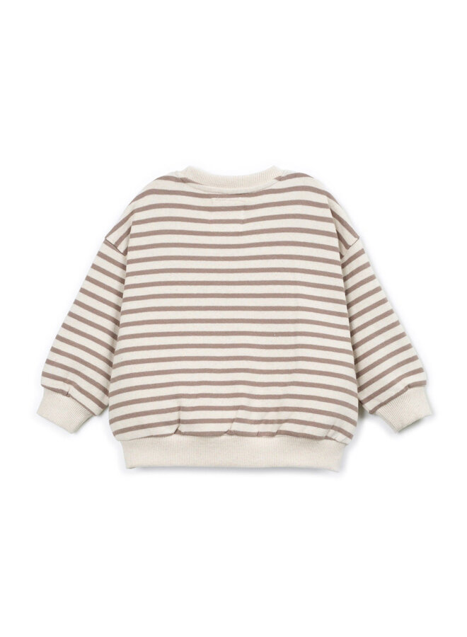 Striped Jersey Sweater - Drawing - Play Up